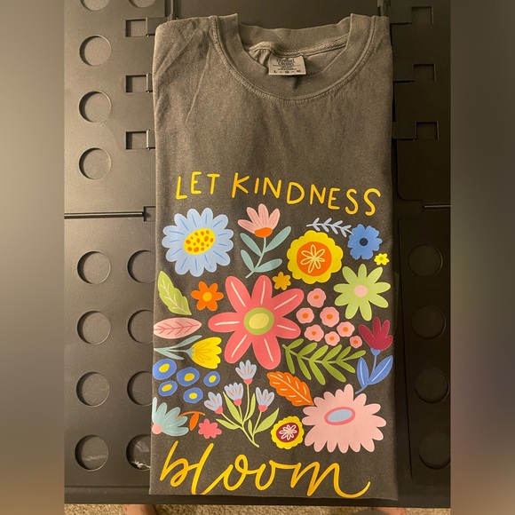 Let Kindness Bloom Comfort Colors T-Shirt - Picture 2 of 7